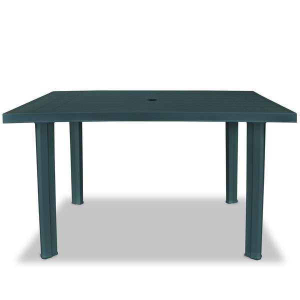 Patio & Garden Tables Garden Table Green 126X76x72 Cm Plastic