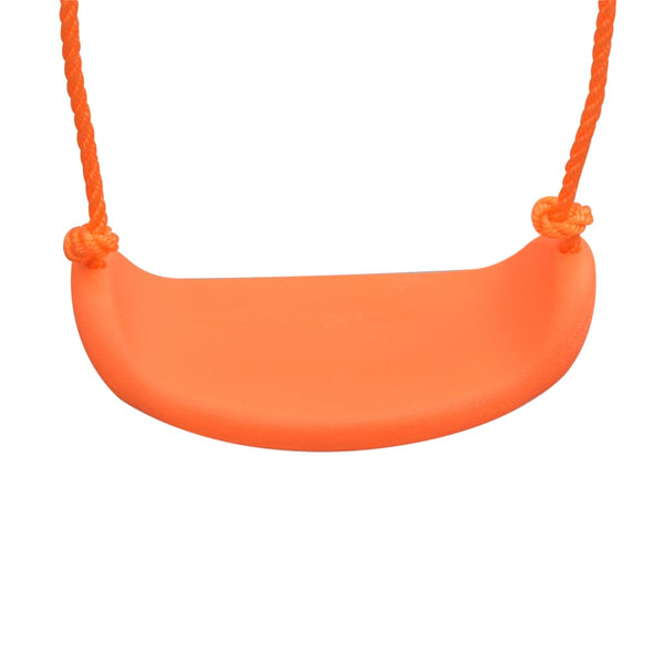 Outdoor Swings 2 In 1 Single Swing And Toddler Orange