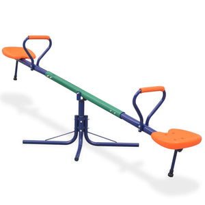 Outdoor Swings 360 Degree Rotating Seesaw Orange