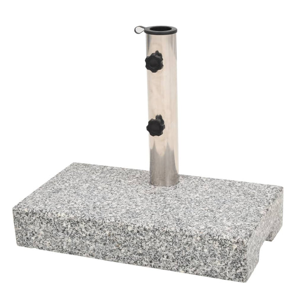 Umbrella Accessories Parasol Base Granite Rectangular 25 Kg