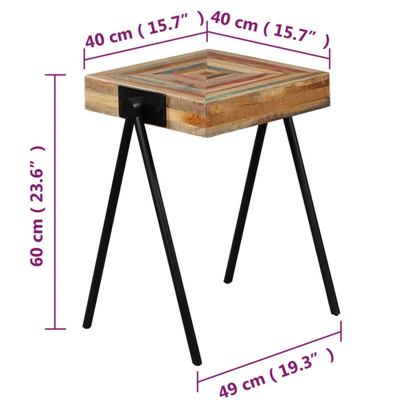 Side Tables Side Table Solid Reclaimed Teak