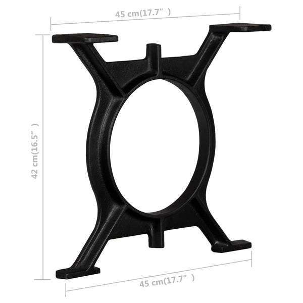 Coffee Tables Coffee Table Legs 2 Pcs O Frame Cast Iron