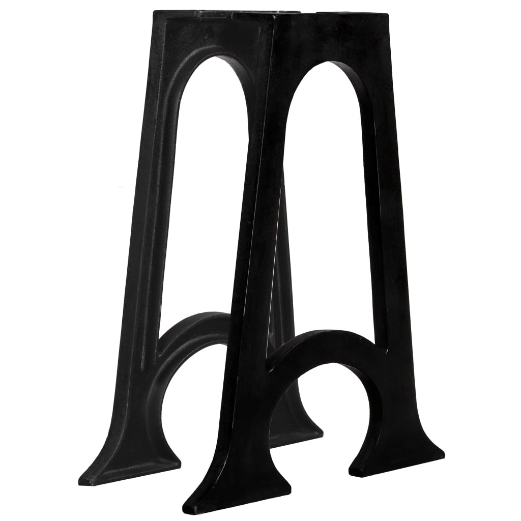 Dining Table Legs 2 Pcs With Arched Base A Frame Cast Iron