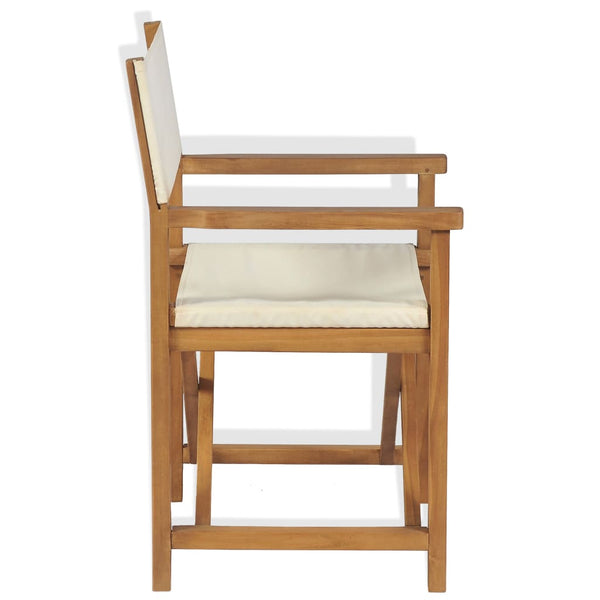 Patio Chairs Folding Director's Chair Solid Teak Wood