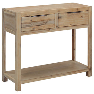 Tables Console Table 82X33x73 Cm Solid Acacia Wood