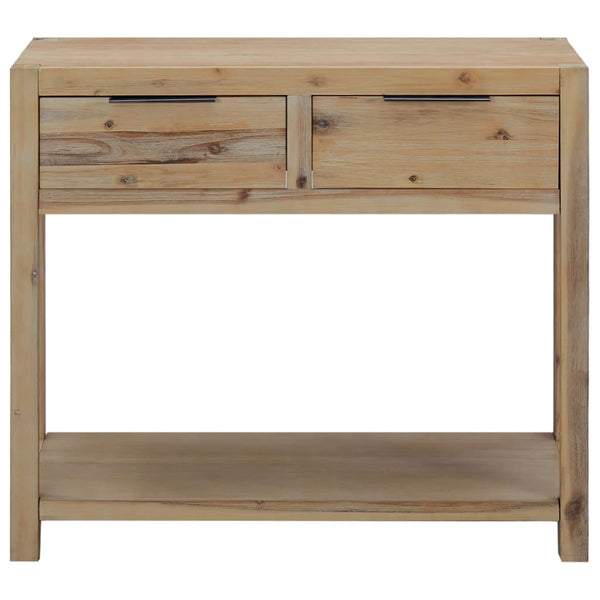 Tables Console Table 82X33x73 Cm Solid Acacia Wood