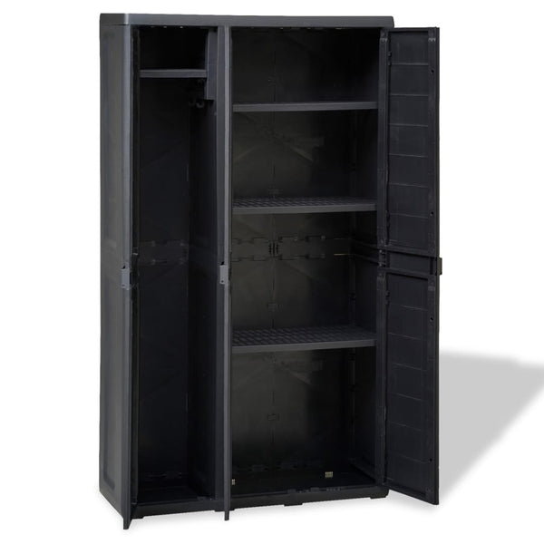 Cabinets & Cupboards Garden Storage Cabinet With 4 Shelves