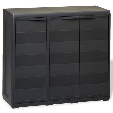 Cabinets & Cupboards Garden Storage Cabinet With 2 Shelves