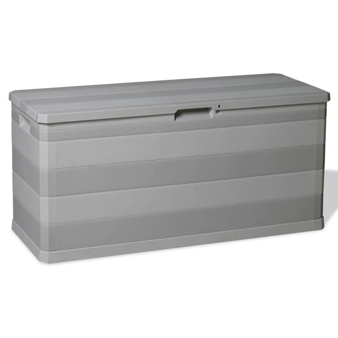 Storage Deck Boxes Garden Storage Box Grey 117X45x56 Cm