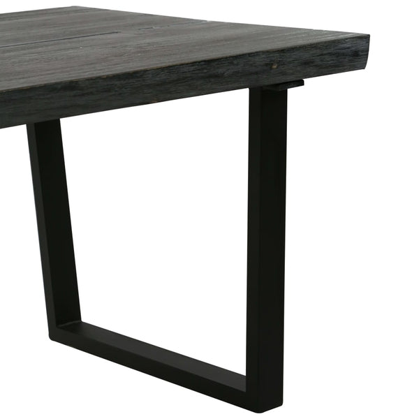 Coffee Tables Coffee Table Solid Mindi Wood 102X56x41 Cm Grey