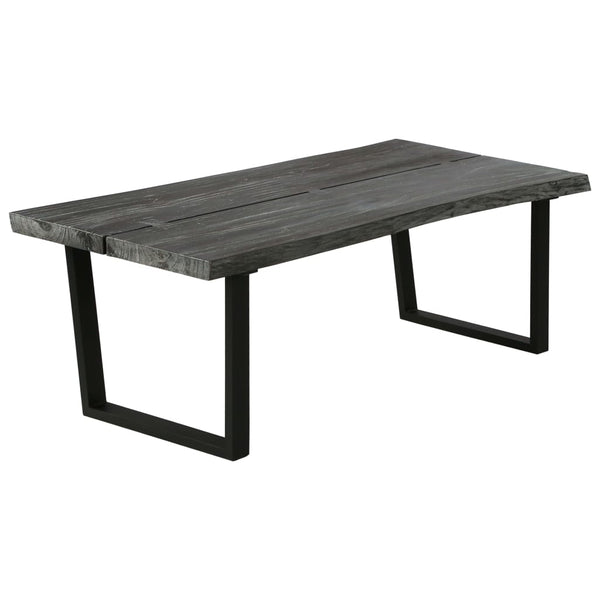 Coffee Tables Coffee Table Solid Mindi Wood 102X56x41 Cm Grey