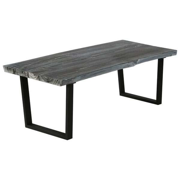 Coffee Tables Coffee Table Solid Mindi Wood 102X56x41 Cm Grey