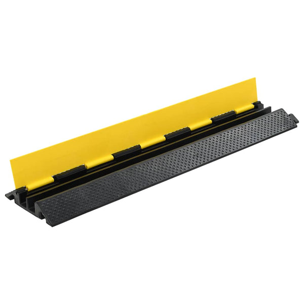 Cable Raceways Cable Protector Ramp 2 Channels Rubber 101.5 Cm