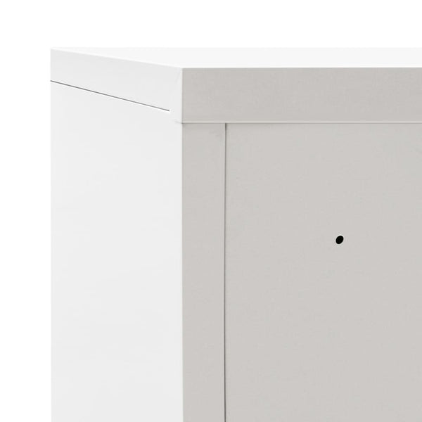 Cabinets & Cupboards Office Cabinet With Sliding Doors Metal 90X40x90 Cm Grey