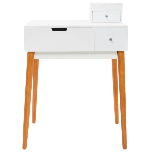 Dressing Table With Mirror Mdf 60X50x86 Cm