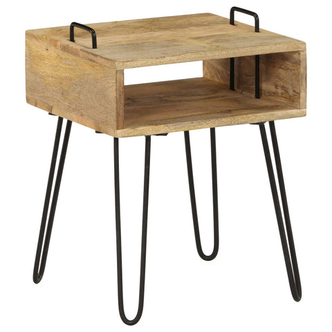 Bedside Tables Bedside Table Solid Mango Wood 40X34x47 Cm