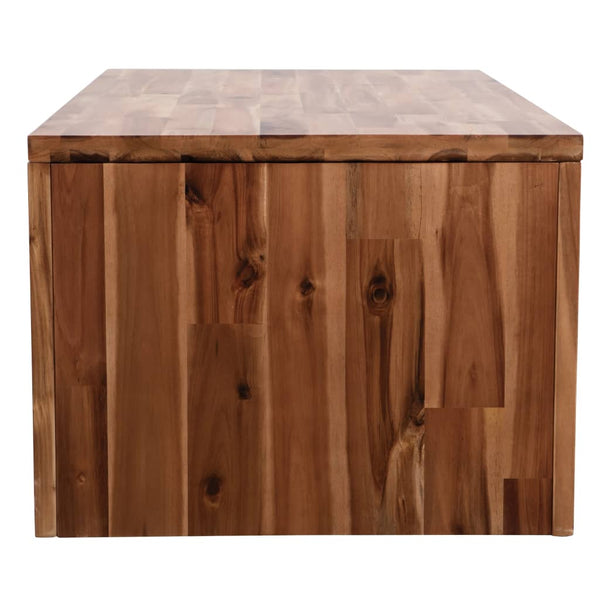 Coffee Tables Coffee Table Solid Acacia Wood 90X50x37.5 Cm