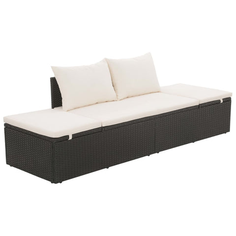 Raised Garden Beds Garden Bed 195X60 Cm Poly Rattan