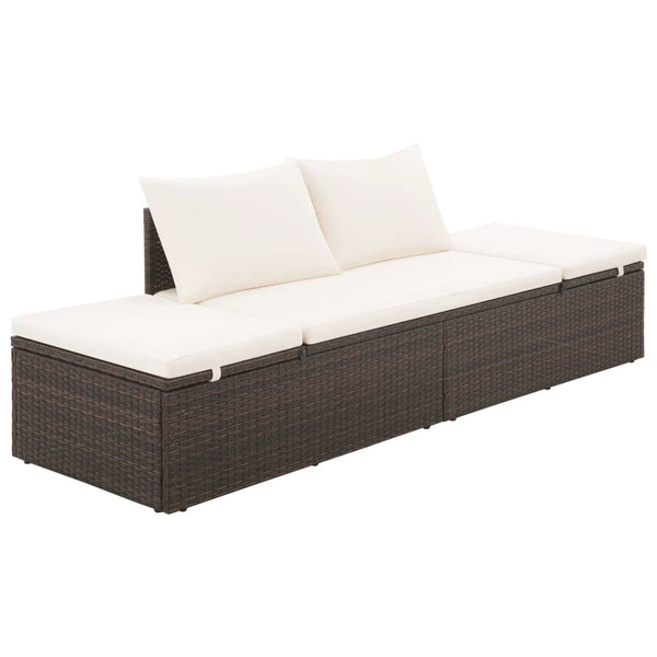 Raised Garden Beds Garden Bed 195X60 Cm Poly Rattan