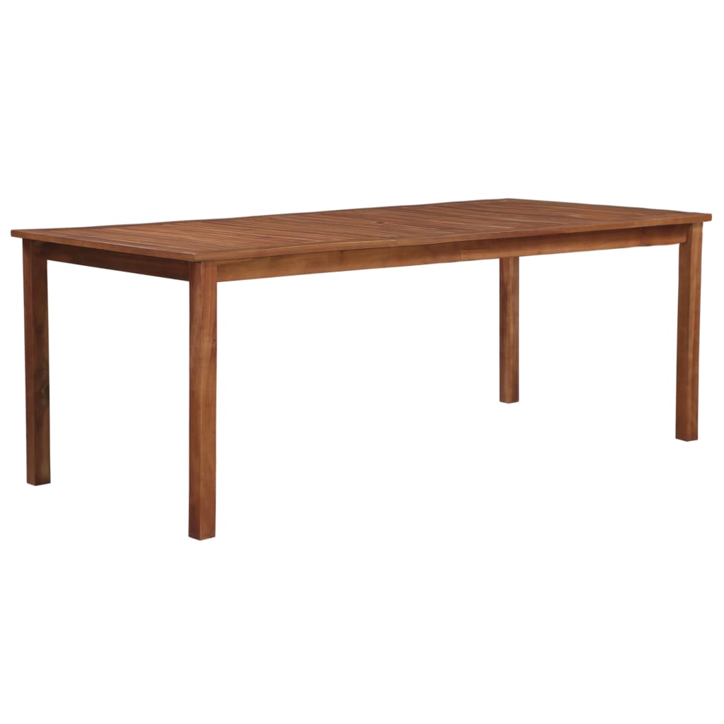 Patio & Garden Tables Garden Table 200X100x74 Cm Solid Acacia Wood