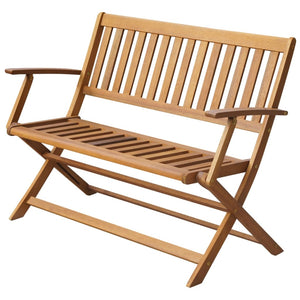 Patio Benches Garden Bench 120 Cm Solid Acacia Wood