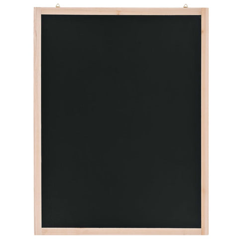 Wall Hangings Wall Mounted Blackboard Cedar Wood 60X80 Cm