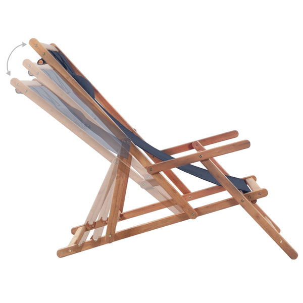 Beach Chairs Folding Beach Chair Fabric And Wooden Frame