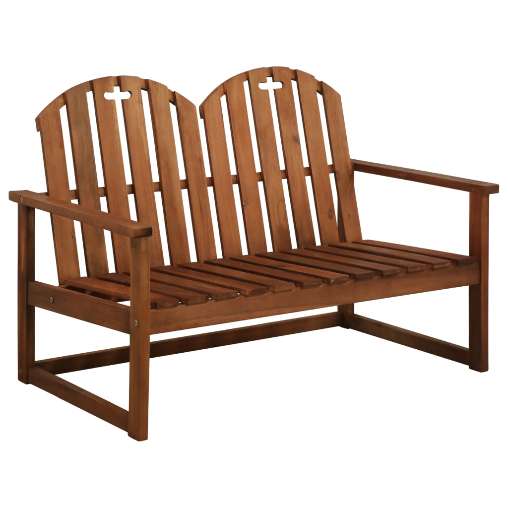 Patio Benches Garden Bench 110 Cm Solid Acacia Wood