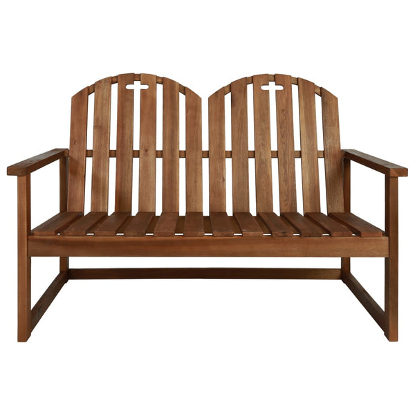 Patio Benches Garden Bench 110 Cm Solid Acacia Wood