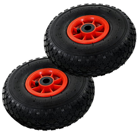 Wheelbarrows Carts Wagons Sack Truck Wheels 2 Pcs Rubber 3.00 4