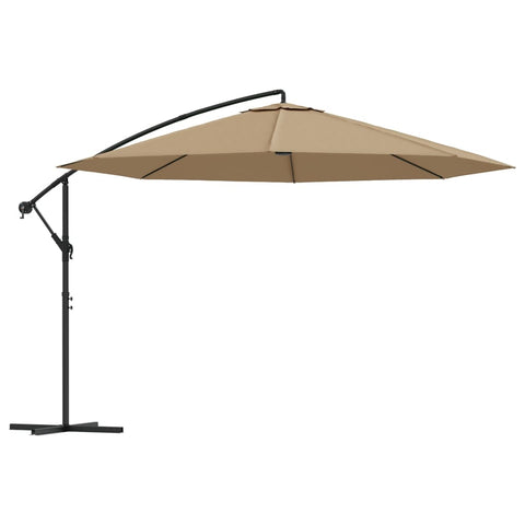 Patio Umbrellas Cantilever Umbrella With Aluminium Pole 350 Cm