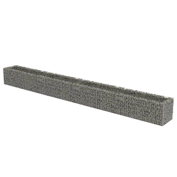 Gabion Baskets Gabion Raised Bed Galvanised Steel 540X50x50 Cm