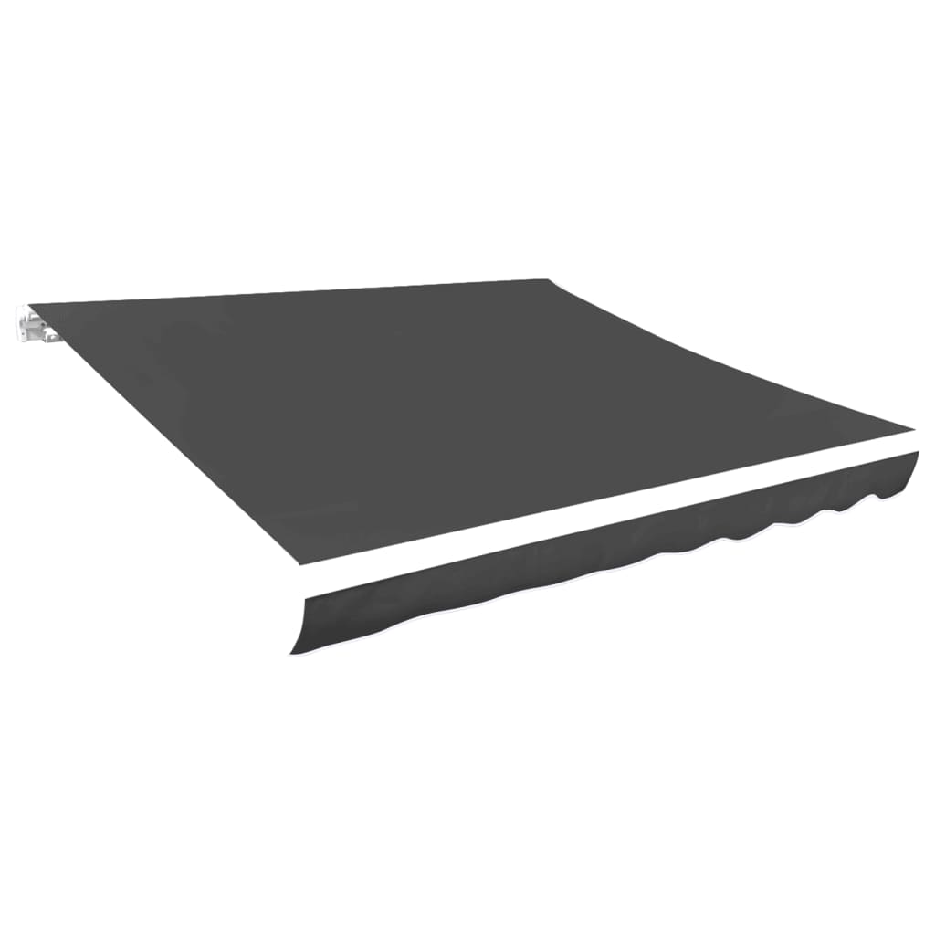 Awning & Canopy Parts Awning Top Sunshade Canvas Anthracite 300X250 Cm