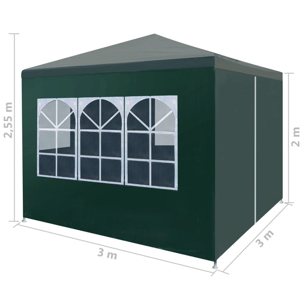 Awning & Canopy Parts Party Tent 3X3 M Green