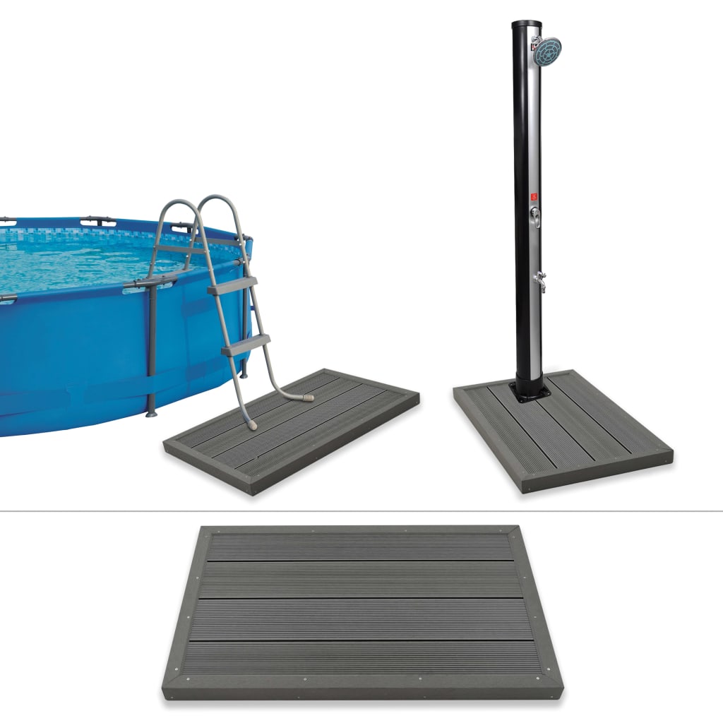 Pool Ladders & Steps Floor Element For Solar Shower Pool Ladder Wpc