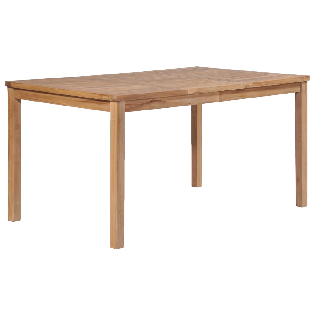 Patio & Garden Tables Garden Table 150X90x77 Cm Solid Teak Wood