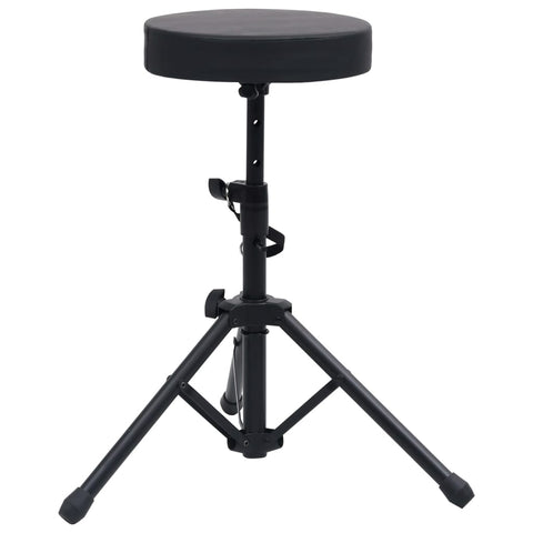 Drum Kits Adjustable Drum Stool Black Round