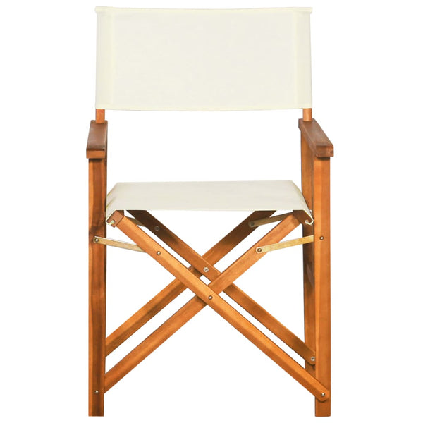 Patio Chairs Director's Chair Solid Acacia Wood