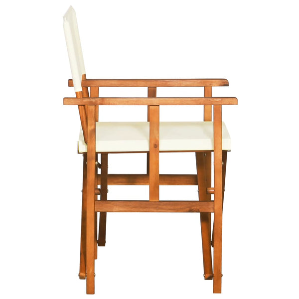 Patio Chairs Director's Chair Solid Acacia Wood