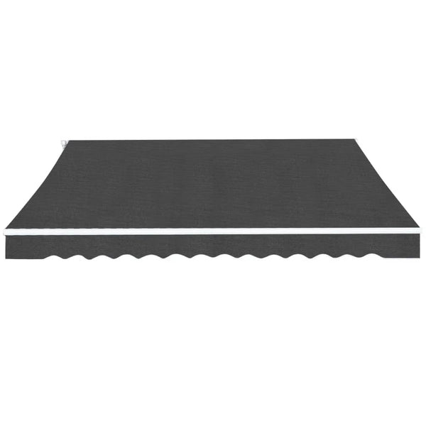 Awning & Canopy Parts Folding Awning Manual Operated 450 Cm Anthracite