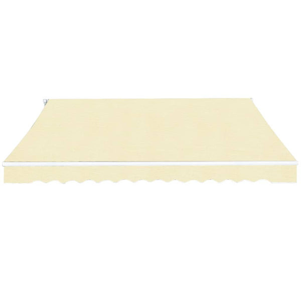 Awning & Canopy Parts Folding Awning Manual Operated 400 Cm Cream