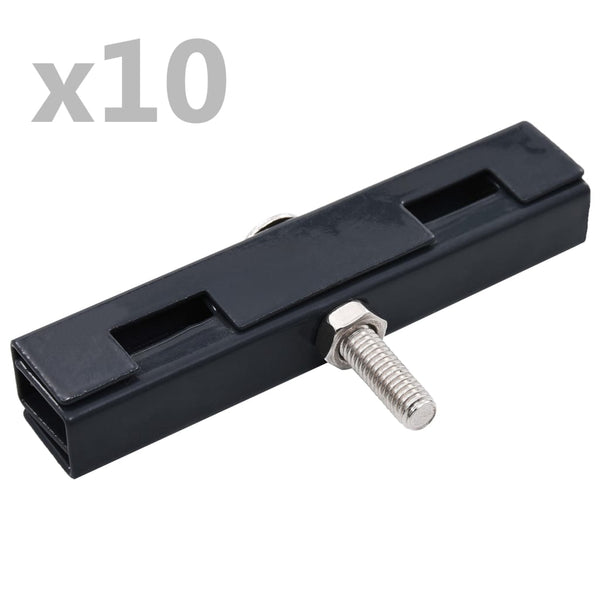 Fence Panels Garden U Mat Connector 10 Sets