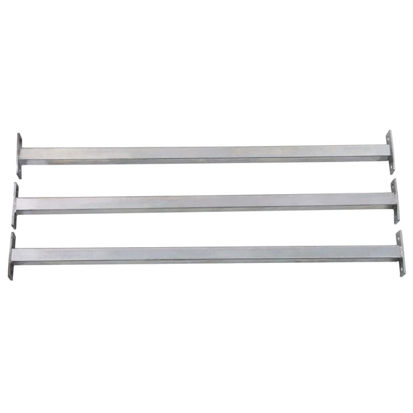 Other Window Accessories Adjustable Security Window Bars 3 Pcs 710 1200 Mm