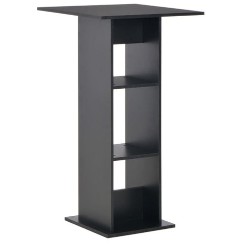 Bar Tables Bar Table Black 60X60x110 Cm