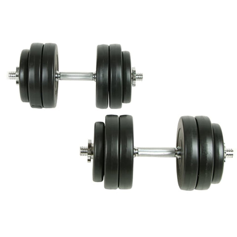 Dumbbells Dumbbell Set 18 Piece 2 Pcs 30 Kg