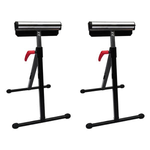 Work Benches Set Of 2 Adjustable Roller Stands