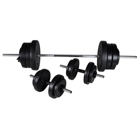 Dumbbells Barbell + 2 Dumbbell Set 60.5Kg