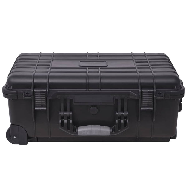 Tool Boxes Wheel Equipped Tool/Equipment Case With Pick & Pluck