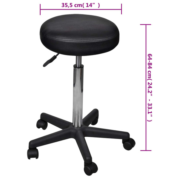 Office Stool Black