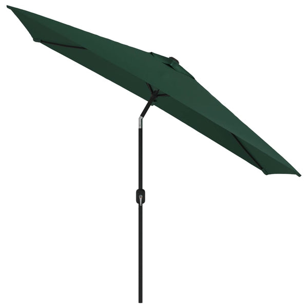 Patio Umbrellas Parasol 200 X 300 Cm Green Rectangular